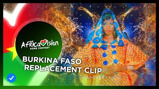 🇧🇫 Burkina Faso  Hawa Boussim  Koregore  Replacement Clip  Own Africavision Song Contest 10 [upl. by Oiraved]