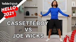 Cassetteboy Vs Joe Wicks  Hello 2021 UK [upl. by Gilder455]