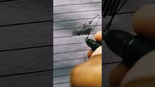 quotquotMutinyquotquot How to write beautiful print English handwriting shorts [upl. by Ahsaekal]