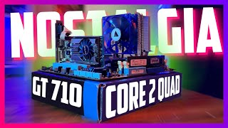 OLHA QUEM VOLTOU REVIVENDO UM PC ANTIGO 775 EM 2022 CORE 2 QUAD  GT 710 [upl. by Annelise]