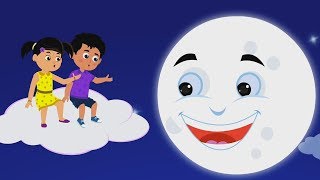 Chanda Mama  चंदा मामा  Hindi Balgeet  Kids Rhymes  Hindi Nursery Songs  Hindi Poems [upl. by Anahpets]