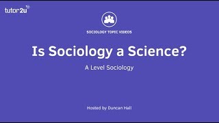 Is Sociology a Science [upl. by Aber]