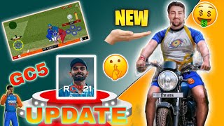 🤯Game changer 5 New Update 🔥 New Cricket game Rc21❤ New scorecard real face amp sa20  New shots 😍 [upl. by Ansela245]