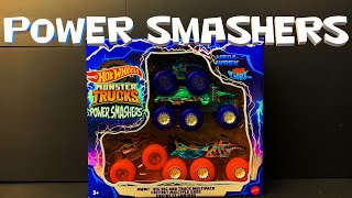 Hot Wheels Monster Trucks Power Smashers Big Rig And Truck Multipack [upl. by Devaj]