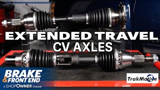 Extended Travel CV Axles [upl. by Midian]