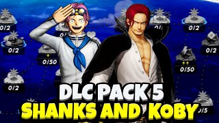 One Piece Pirate Warriors 4  Official Film Red Shanks and Koby Teaser  DLC Pack 5 Film Red [upl. by Arymat]