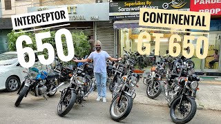 Interceptor 650 vs Continental GT 650  Parallel Twin  Made In India  CEAT TYRES  Jasneet Singh [upl. by Ymirej]