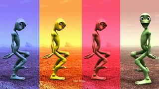 Alien dance VS Funny alien VS Dame tu cosita VS Funny alien dance VS Green alien dance VS Dance [upl. by Oned]