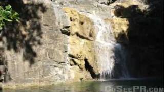 El Ultimo Brinco or Last Jump Waterfall in Rincon Puerto Rico [upl. by Nwahsad]