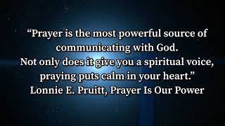 The Power of Prayer  Prayer Quotes [upl. by Holtz]