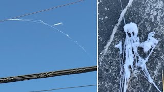 Seeing spiderwebs in the sky lately Theres an explanation for that according to experts [upl. by Norek]