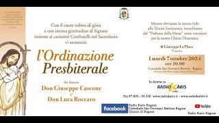 Ordinazione dei Diaconi Giuseppe Cascone e Luca Roccaro [upl. by Balduin]