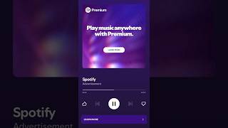 Spotify Premium Ad 11 [upl. by Ateekan]