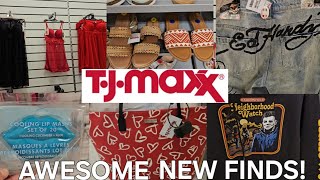 TJ MAXX SHOP WITH ME WALK THROUGH NEW GRAPHIC TEES 2024 [upl. by Given]