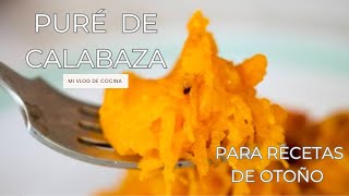 Puré de calabaza para recetas de otoño 🥮🍂 otoño calabaza [upl. by Niarbo]