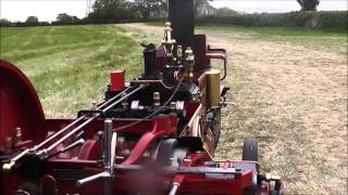 Miniature Traction Engine  4quot Burrell DCC Showmans [upl. by Erland]