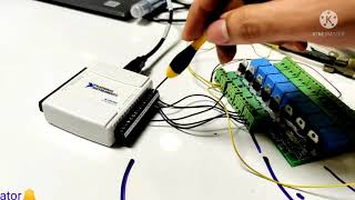 NI USB 6501 AND RELAY CARD WIRING  Best video for LabVIEW software learning with hardware [upl. by Aubry]