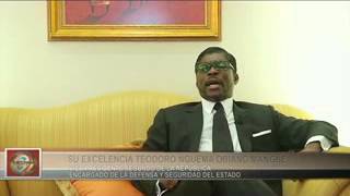 TEODORO NGUEMA OBIANG ENTREVISTA EN EXCLUSIVA [upl. by Bultman834]