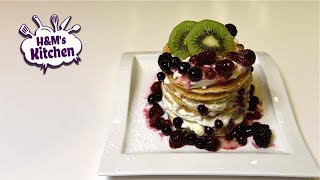 Pancake Torte  Pancake pastası [upl. by Enomes]