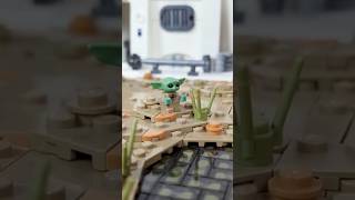 I made the Mandalorian homestead on Nevarro in Lego This is the way [upl. by Ninazan]