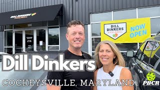 PBCR  Dill Dinkers Newest  Pickleball Court Report  Cockeysville MD [upl. by Aerdnak674]