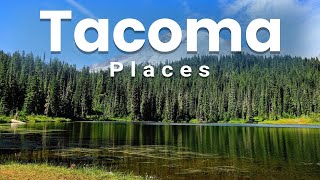 Top 10 Best Places to Visit in Tacoma Washington State  USA  English [upl. by Sirak442]