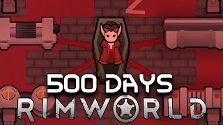 I Spent 500 Days as a Vampire in Rimworld [upl. by Cogen570]