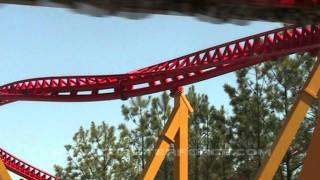 Intimidator 305 without trims offride HD Kings Dominion [upl. by Aleacem]