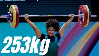 Com 253kg Laura Amaro Garantiu Vaga em Paris 2024 no LPO [upl. by Caye587]