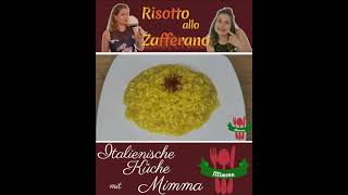 Risotto allo Zafferano Risotto mit Safran  Italienisches Kochen shorts [upl. by Suoilenroc]