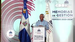 Minerd realiza presentación de las Memorias de Gestión Período 20202024 [upl. by Israeli]