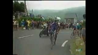 Tour de France 1998  10 Bagnères de Luchon Massi [upl. by Dynah]