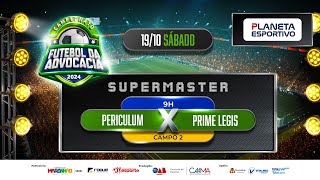 PERICULUM X PRIME LEGIS  CAMPEONATO SUPERMASTER DA ADVOCACIA  19102024 [upl. by New384]