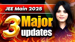 3 Major Updates for JEE Main 2025  Durgesh Maam  Rankplus [upl. by Thynne]