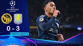 ALL GOALS amp HIGHLIGHTS Young Boys 0 vs 3 Aston Villa Tielemans Ramsey amp Onana Wins it UCL [upl. by Vierno709]