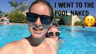 I Went To The Pool Naked  Norwegian Escape Cruise Vlog Day 9 [upl. by Emilee]