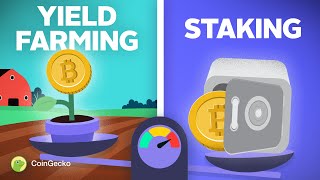 Is Yield Farming DIFFERENT from Staking Explained in 3 mins [upl. by Junko241]