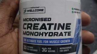 wellcore creatine 30Day challenge  30 Day creatine challenge creatine [upl. by Selig]