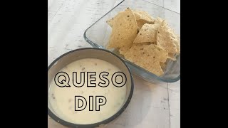 Authentic Mexican Restaurant Style Queso Cheese Dip [upl. by Wernher]