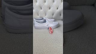 White vans slip ons dhgate vans dhg sneakers shortsfeed shorts dhgateunboxing dhgatehaul [upl. by Mitchael447]