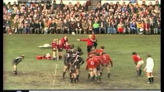 1977 Rugby Union Match New Zealand All Blacks vs British and Irish Lions 2nd Test [upl. by Gairc790]