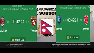 AC MILAN VS TORINO VS EMPOLI VS MONZA ITALY SERIE A FOOTBALL LIVE MATCH STREAMING SUBSCRIBE TO [upl. by Salhcin97]