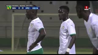 🎥 Sénégal 10 CapVert 55But de Gana Gueye sur coup franc direct  Senegal Sport wiwsport [upl. by Sussi153]