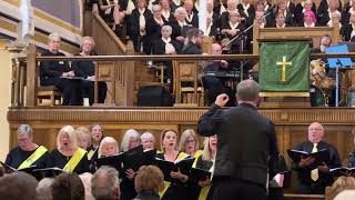 Six Choirs”Dougie Mac Choir” singing Hallelujah” [upl. by Mcwherter]