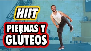 Piernas y Glúteos Tonificados  HIIT QUEMAGRASA [upl. by Noswal]