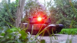 124 Scale M1A2 ABRAMS RC Tank [upl. by Eadahc785]