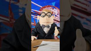 KrawattenWahl Merz zweifelt comedy funny humor puppet lustig animation lachen shorts [upl. by Ettezyl]