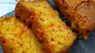 CARROT CAKE RECIPE  EGGLESS CARROT CAKE  HOME N KITCHEN [upl. by Comras801]