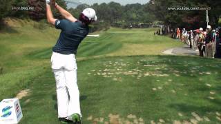 HD SLOW Rory McIlroy  2011 Iron Golf Swing tee shot7 [upl. by Oedama]