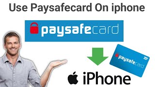 How To Use Paysafecard on IPhone 2024 [upl. by Aratal]